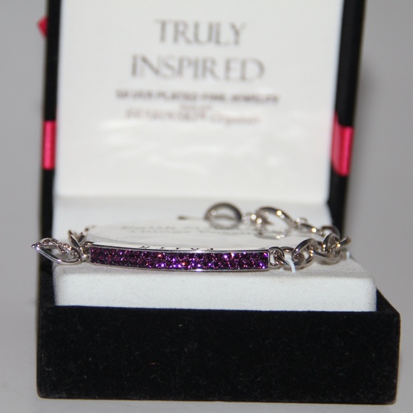 New! Faith Blessed Swarovski Crystal Bracelet - Picture 8 of 10